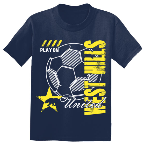 Play On United  - Youth Athletic Tee Thumbnail