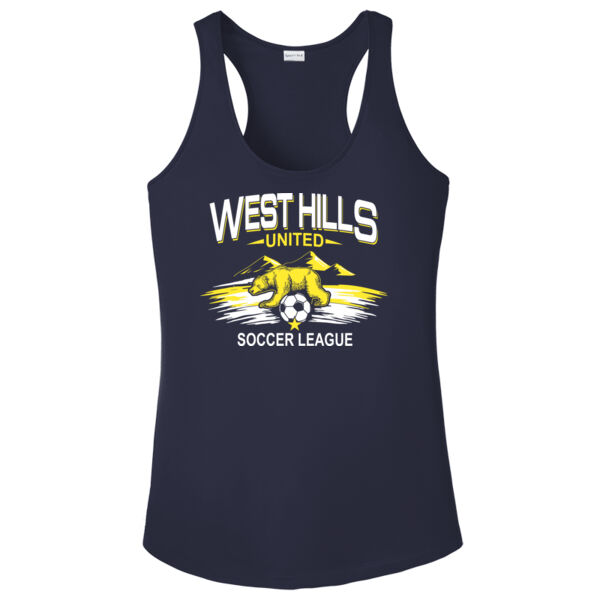 West Hills United  - Ladies Athletic Tank Thumbnail