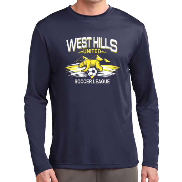West Hills United  - Unisex Athletic Long Sleeve Thumbnail